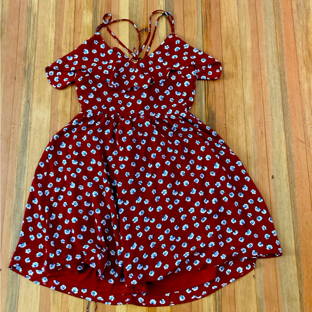 Floral dress size small